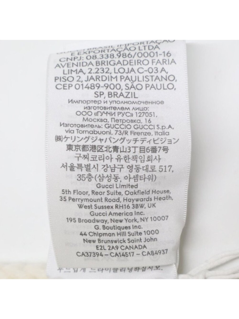 ★SOLD★ Gucci Double Wool Cashmere Scarf Cm - Picture 9 of 9